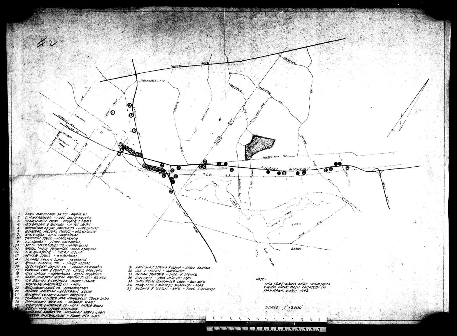 Exhibit #2: Industrial Activity Map
